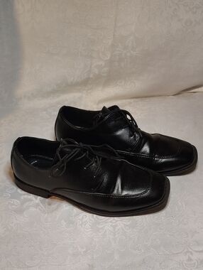 Sonoma Black Kids Dress Shoes Lace-Up Oxfords